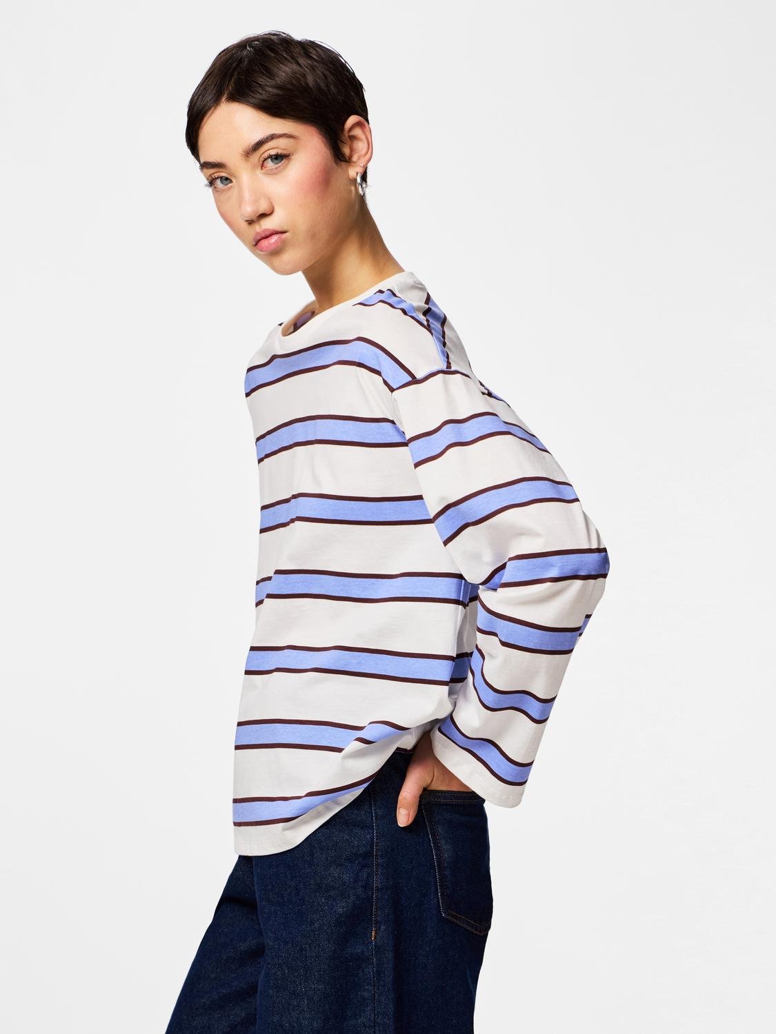 PCMILA T-Shirt - Hydrangea - VERO MODA & VILA Bergvik